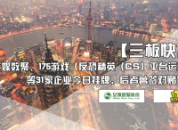 艾媒数聚、175游戏等31家企业今日挂牌，后者曾签对赌协议