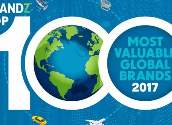 2018年BrandZ全球最具价值品牌100强排行榜(附完整名单)